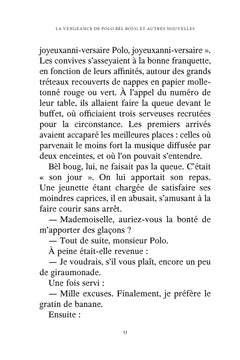 La Vengeance de Polo bèl boug et autres nouvelles