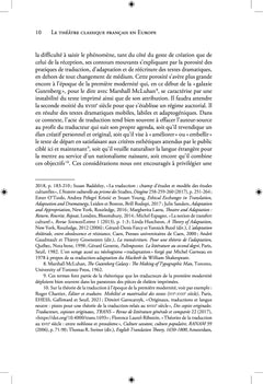 Le théâtre classique français en Europe