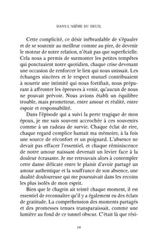 Dans l'abîme du deuil : amour-mort et résilience