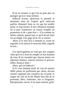Derrière le silence