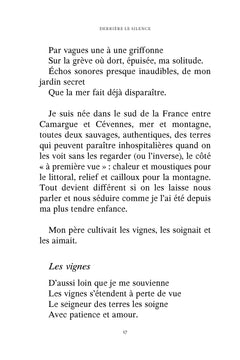 Derrière le silence