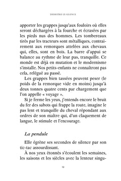 Derrière le silence