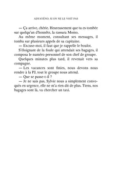 Adyayéno, si on ne le voit pas