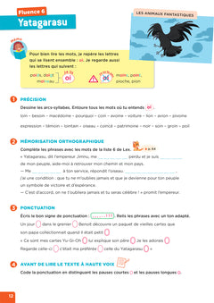 En route pour la fluence ! CE2 - Les créatures fantastiques - Ed. 2026 - Cahier élève