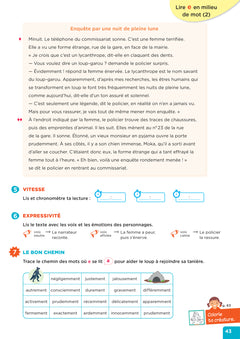 En route pour la fluence ! CE2 - Les créatures fantastiques - Ed. 2026 - Cahier élève