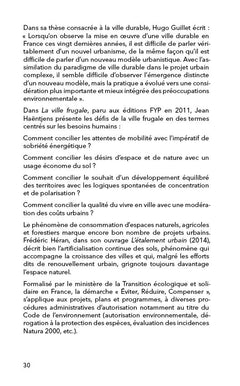 L'Urbanisme d'Anticipation et de Dissociation Environnementale
