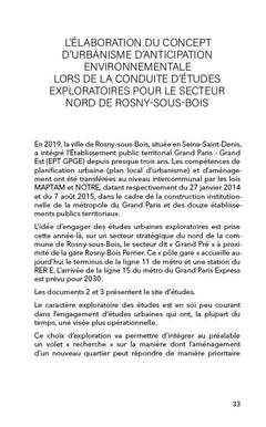 L'Urbanisme d'Anticipation et de Dissociation Environnementale