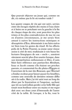 Le Hasard et les fleurs d'oranger