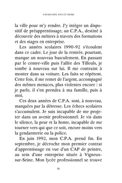 J'avais 10 ans et demi