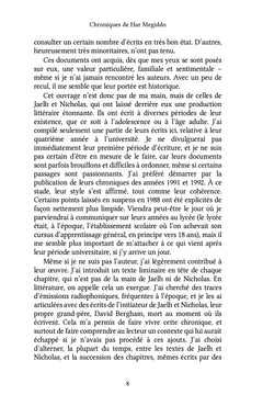 Chroniques de Har Megiddo
