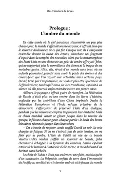 Des vacances de rêves