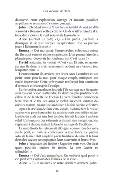 Des vacances de rêves
