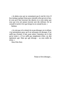 Vous ne guérirez jamais !