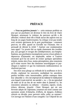 Vous ne guérirez jamais !