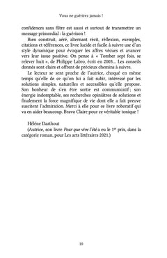 Vous ne guérirez jamais !