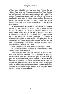 Voyage et parenthèse