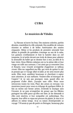 Voyage et parenthèse