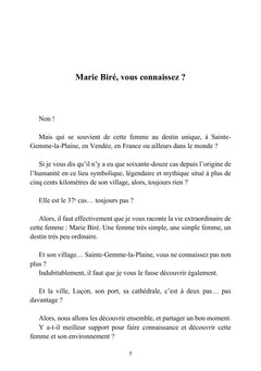 Marie Biré la 37e