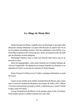 Marie Biré la 37e