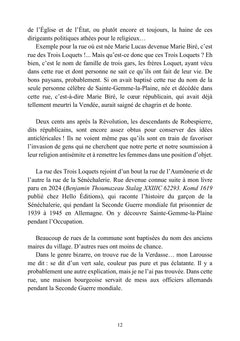 Marie Biré la 37e