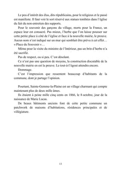 Marie Biré la 37e