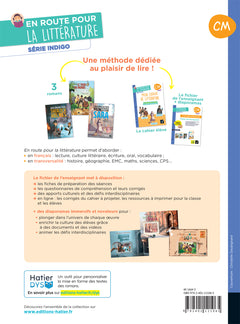 En route pour la littérature - CM - Série Indigo - Ed. 2026 - Fichier enseignant + diaporamas