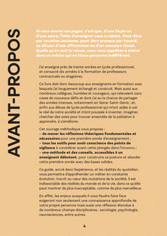 Enfin prof ! Le guide indispensable pour réussir sa prise de poste au collège et au lycée