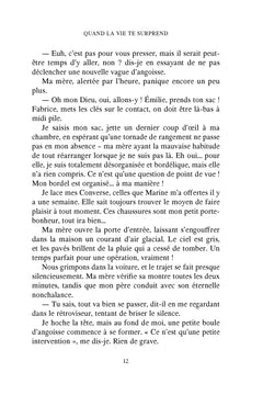 Quand la vie te surprend