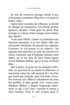 La nuit dernière