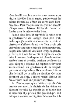 La nuit dernière