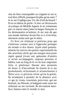 L'encre du temps