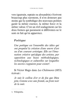 L'encre du temps