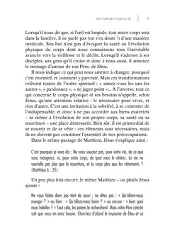 Sept paroles pour la vie