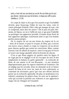 Sept paroles pour la vie