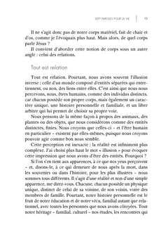 Sept paroles pour la vie