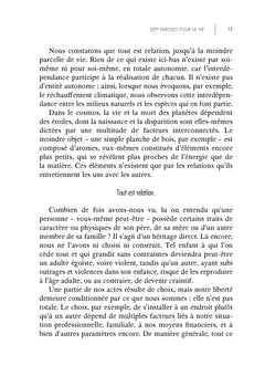 Sept paroles pour la vie