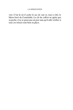 La Dissociation