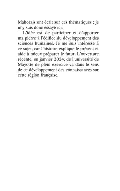 Mayotte au fil des temps : éléments de géographie et d'histoire