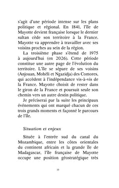 Mayotte au fil des temps : éléments de géographie et d'histoire