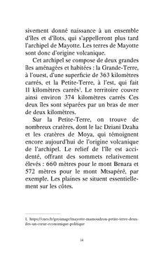 Mayotte au fil des temps : éléments de géographie et d'histoire