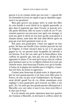Smiley sur le bras gauche