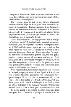 Smiley sur le bras gauche