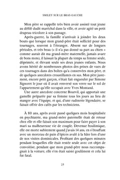 Smiley sur le bras gauche