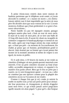 Smiley sur le bras gauche