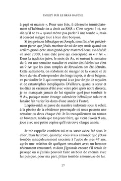 Smiley sur le bras gauche