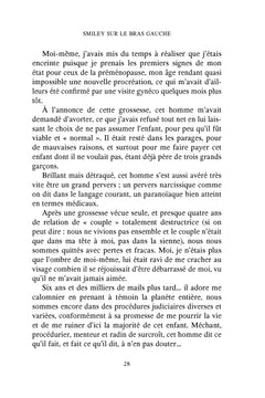 Smiley sur le bras gauche