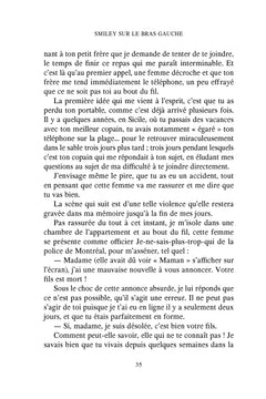 Smiley sur le bras gauche