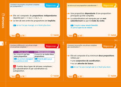 Objectif CRPE 2027-2028 - Français - 200 cartes mentales et flashcards - Écrit et oral - L3
