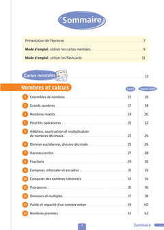 Objectif CRPE 2027-2028 - Maths - 200 cartes mentales et flashcards - Écrit et oral - L3