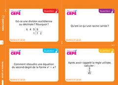 Objectif CRPE 2027-2028 - Maths - 200 cartes mentales et flashcards - Écrit et oral - L3